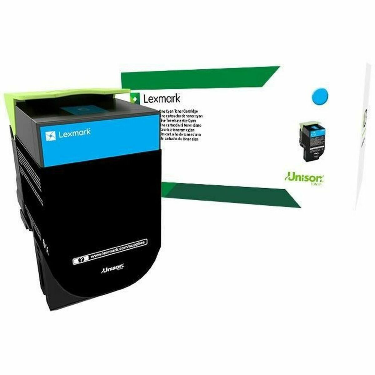 LEXMARK 2.3K Return Program Cartouche Cyan CS/CX317 417 517
