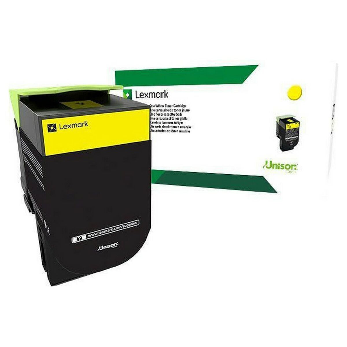LEXMARK 2.3K Return Program Cartouche Jaune CS/CX317 417 517