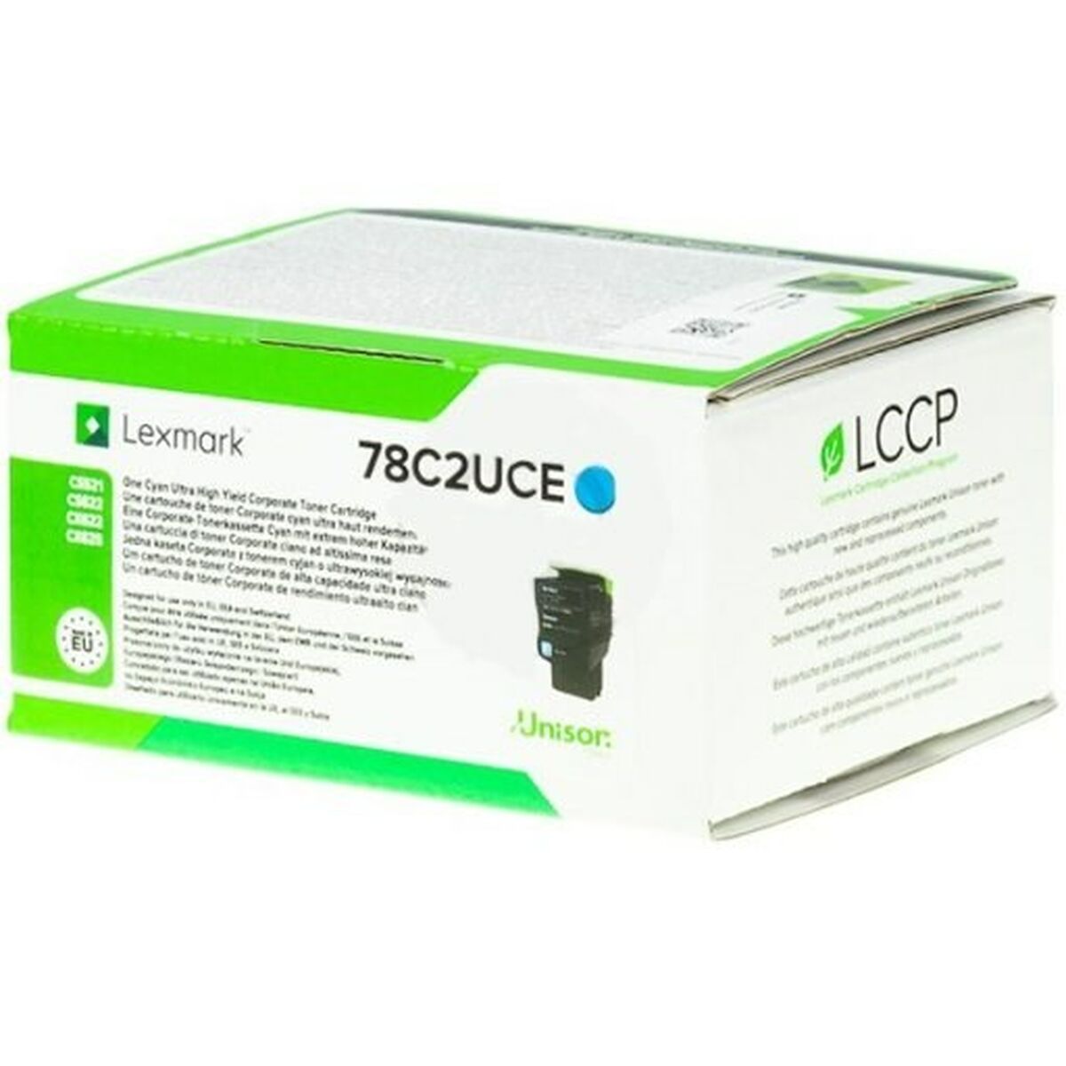 LEXMARK 78C2UCE Cartouche Cyan Corporate de 7K