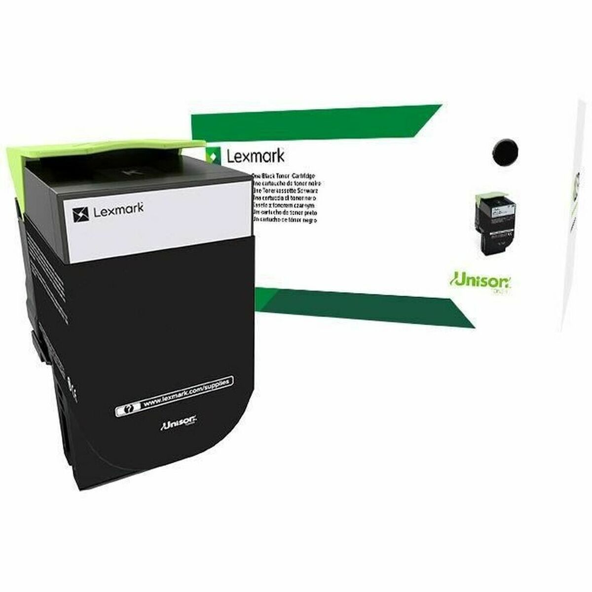 LEXMARK C232HK0 Black High Yield Return Program Toner Cartridge