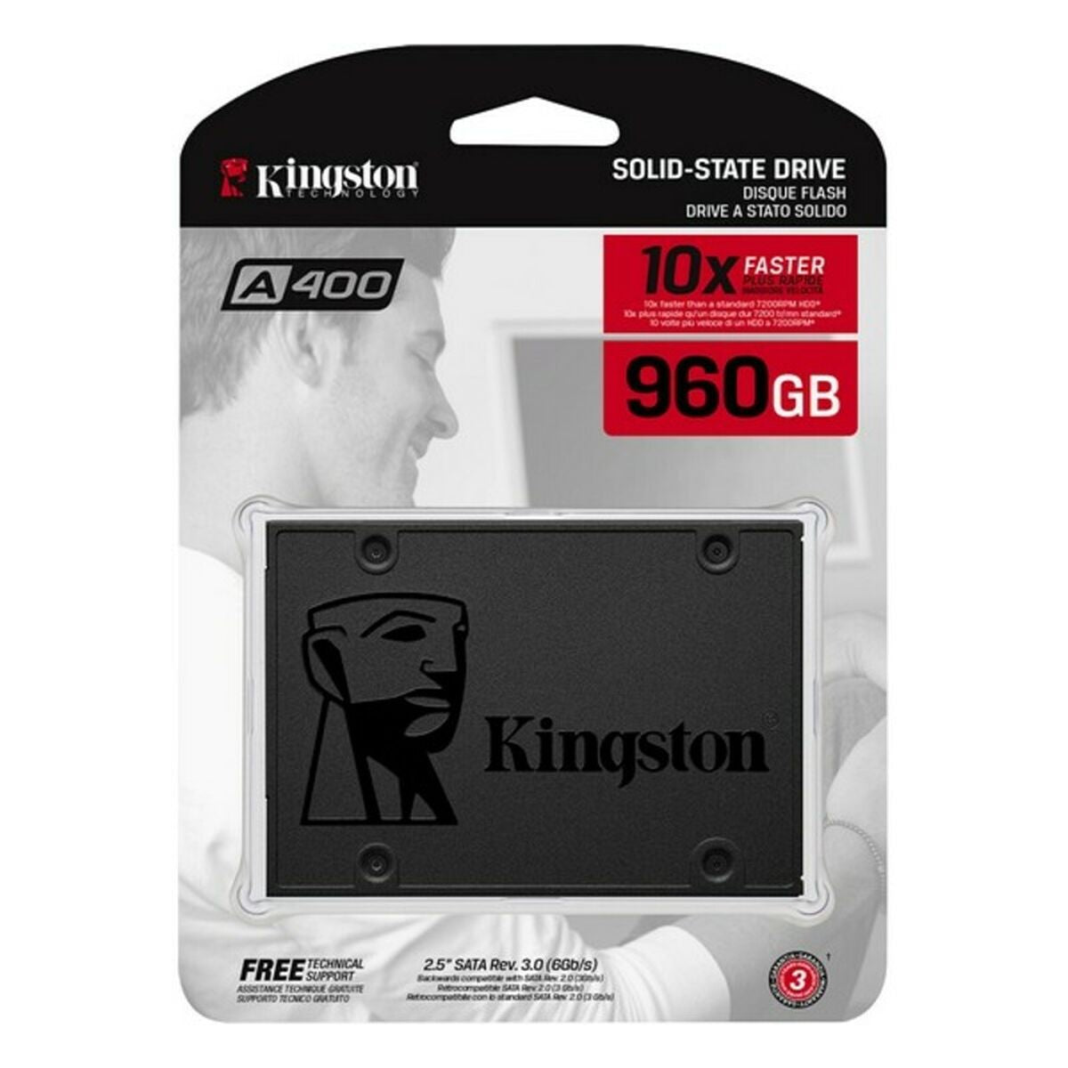 960GB A400 SATA3 2.5 SSD Kingston