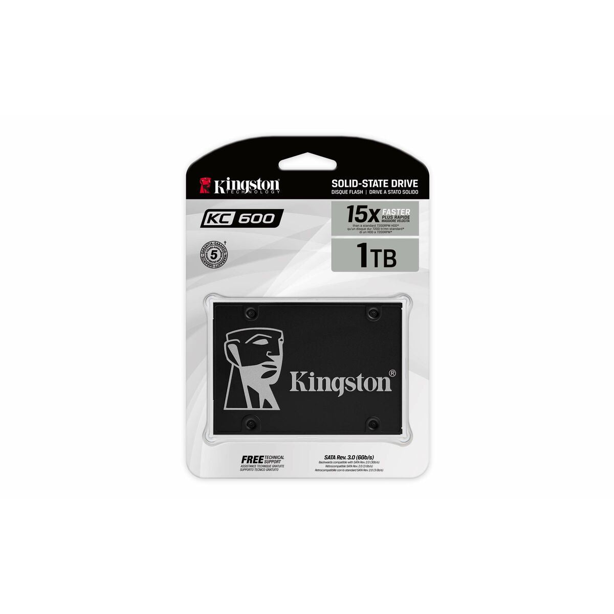 KINGSTON 1024GB SSD KC600 SATA3 2.5inch