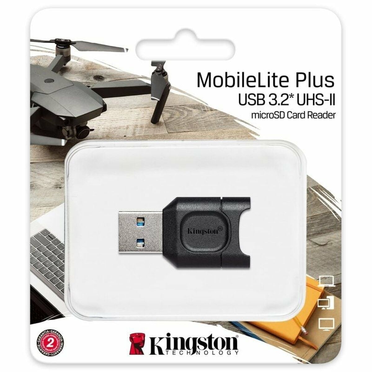 KINGSTON MobileLite Plus USB 3.1 microSDHC/SDXC UHS-II Card Reader