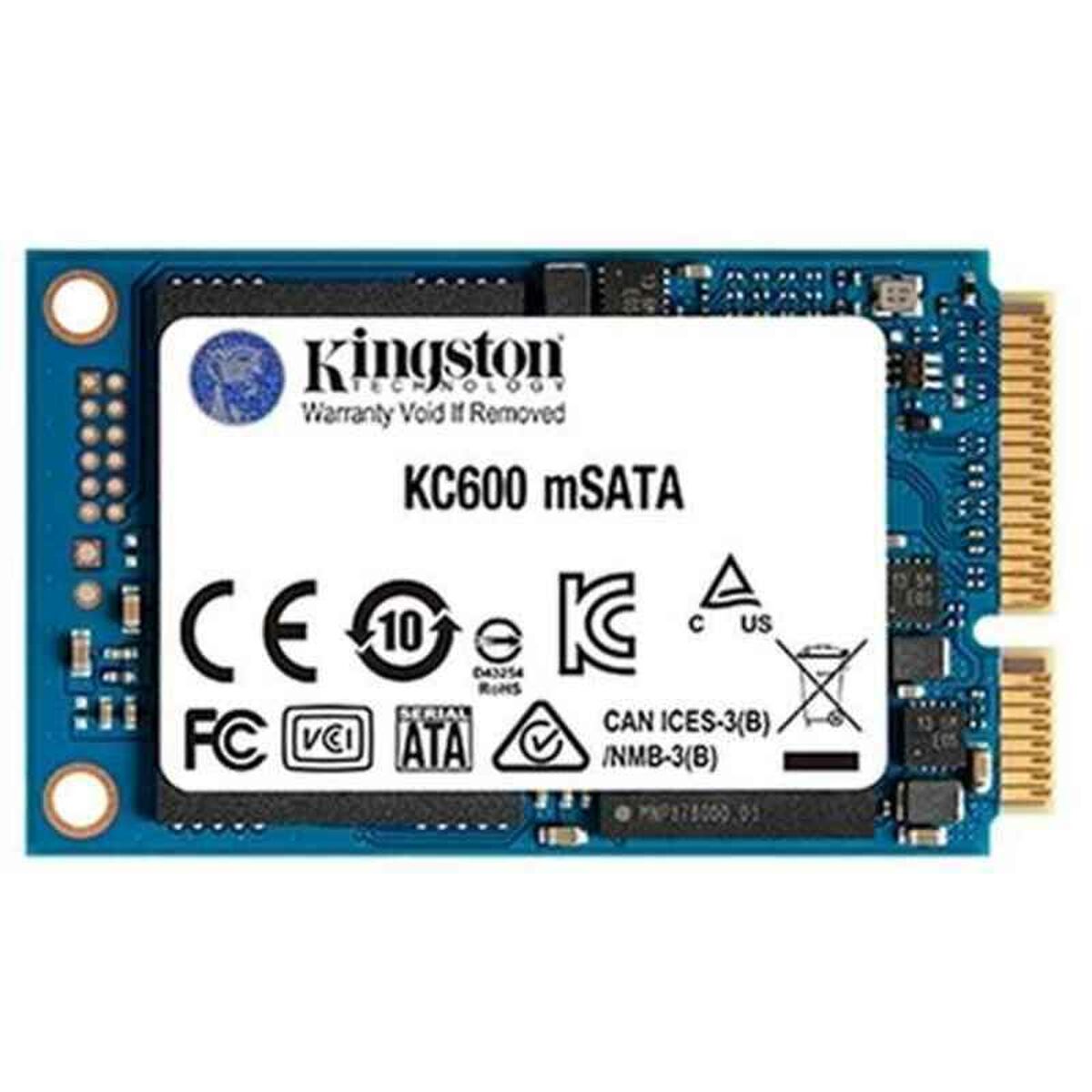 KINGSTON KC600 1024Go SATA3 mSATA SSD