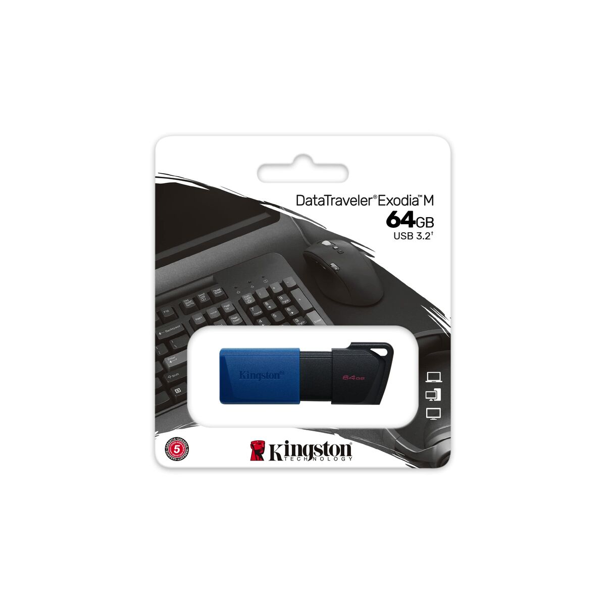 KINGSTON 64Go DataTraveler Exodia M