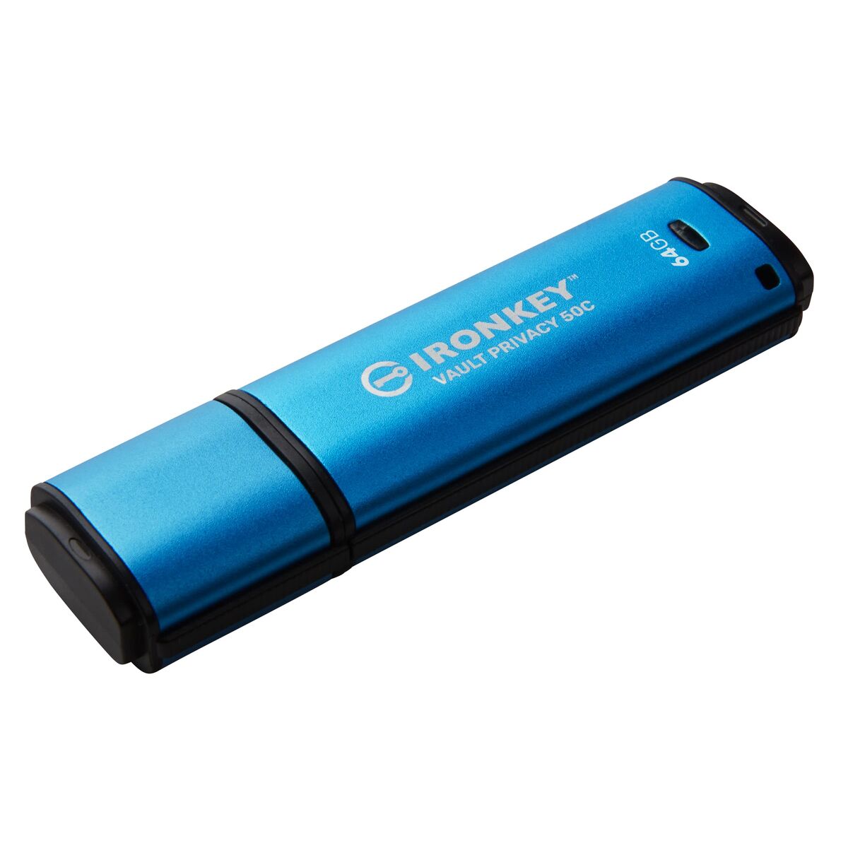 KINGSTON 64Go USB-C IronKey Vault Privacy 50C AES-256 Encrypted FIPS 197