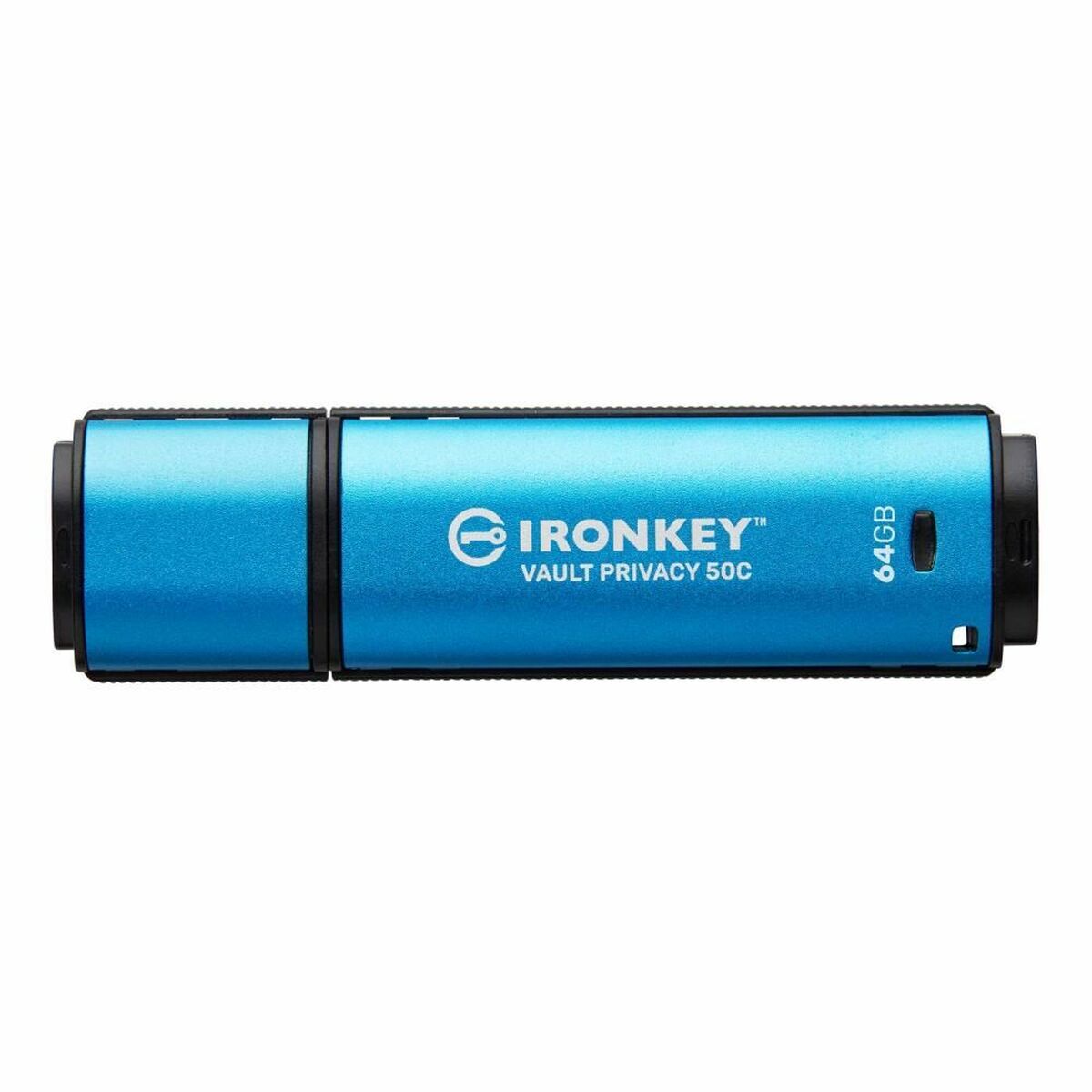 KINGSTON 64Go USB-C IronKey Vault Privacy 50C AES-256 Encrypted FIPS 197
