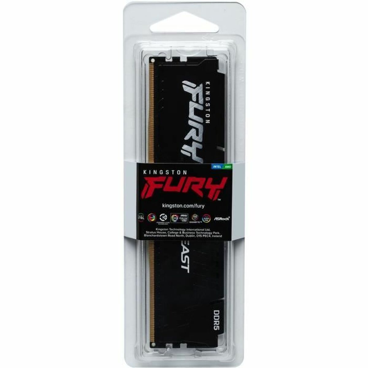 KINGSTON 16Go 5600MT/s DDR5 CL36 DIMM FURY Beast Black