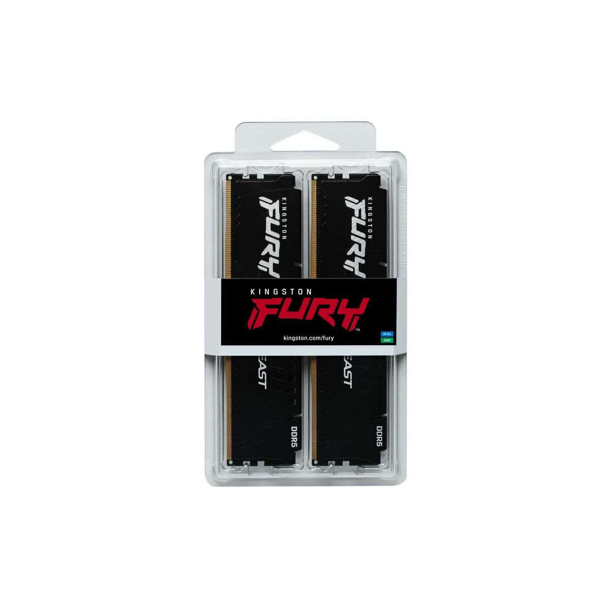 KINGSTON 16Go 6000MT/s DDR5 CL36 DIMM Kit of 2 FURY Beast Black EXPO