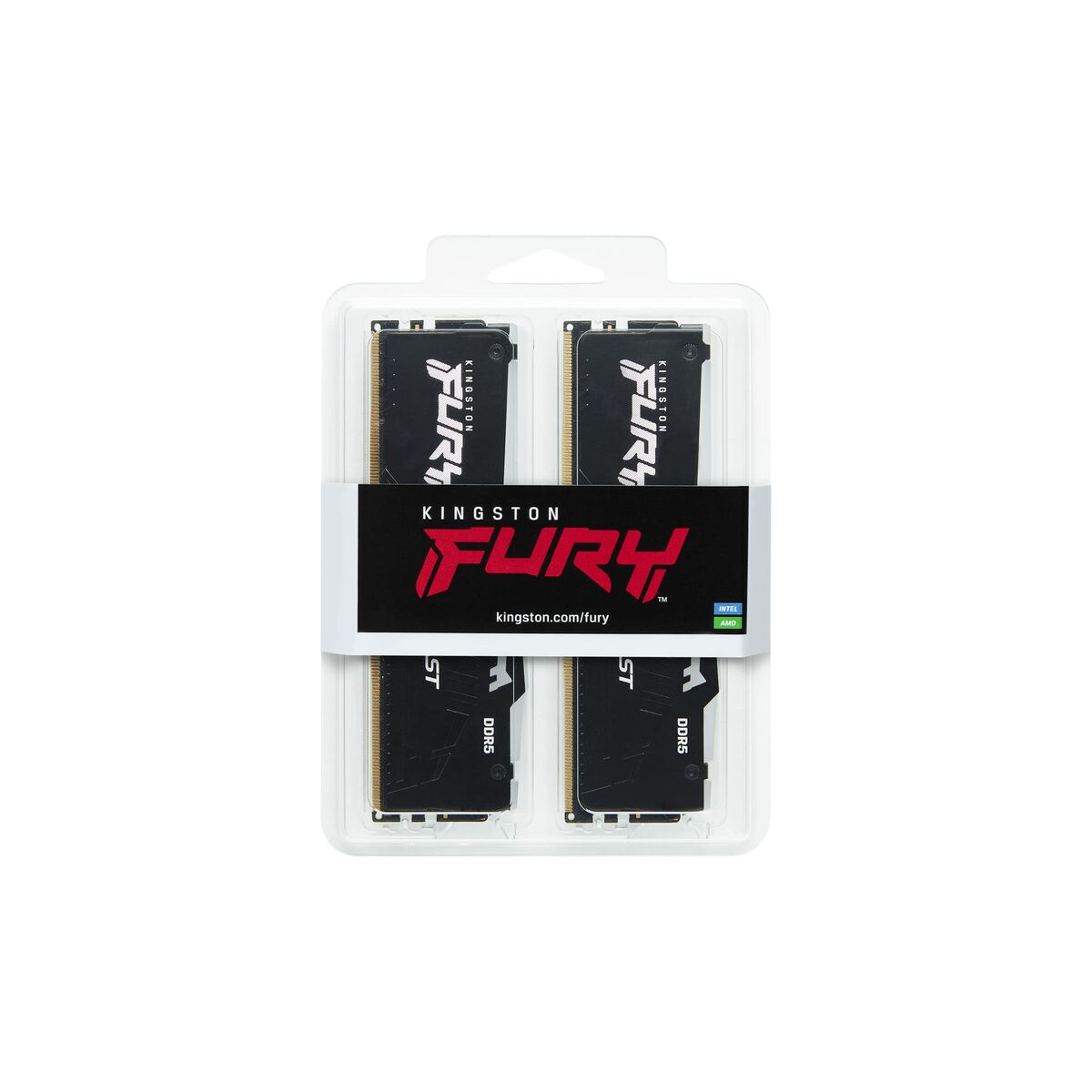 KINGSTON 16Go 6000MT/s DDR5 CL36 DIMM Kit of 2 FURY Beast RGB EXPO