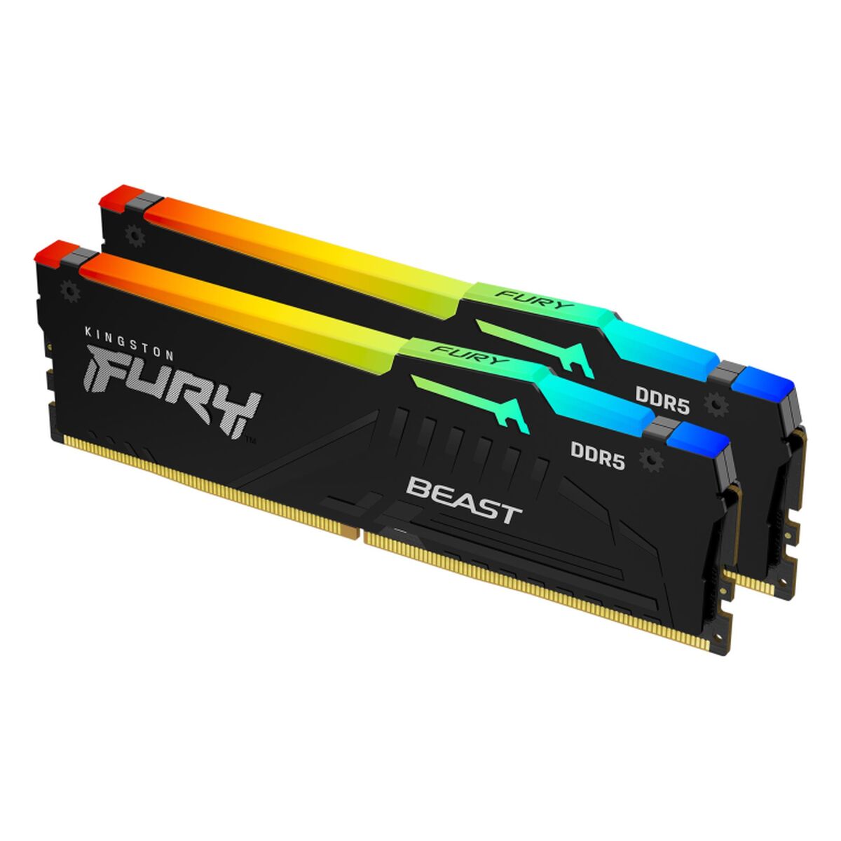 KINGSTON 64Go 5600MT/s DDR5 CL36 DIMM Kit of 2 FURY Beast RGB EXPO