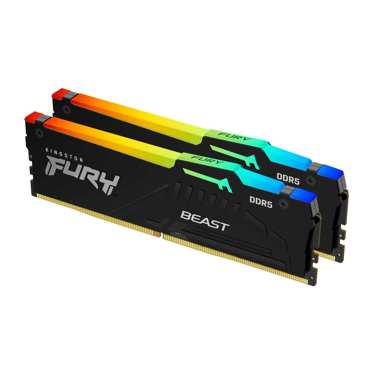 KINGSTON 16Go 5600MT/s DDR5 CL36 DIMM Kit of 2 FURY Beast RGB EXPO