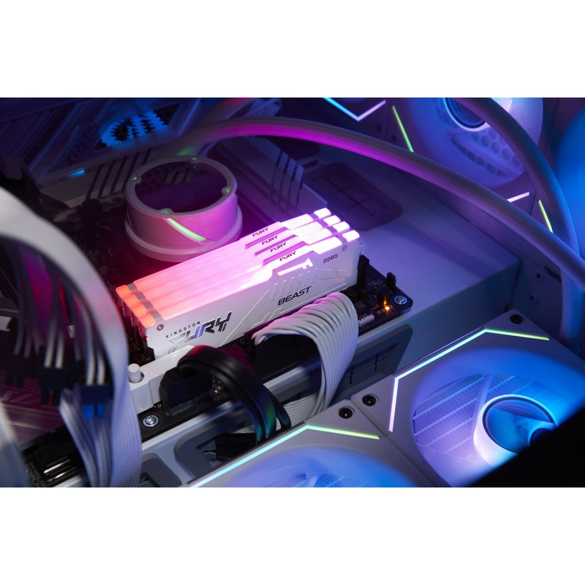 KINGSTON FURY Beast 32Go DIMM 6000MT/s DDR5 CL36 White RGB EXPO