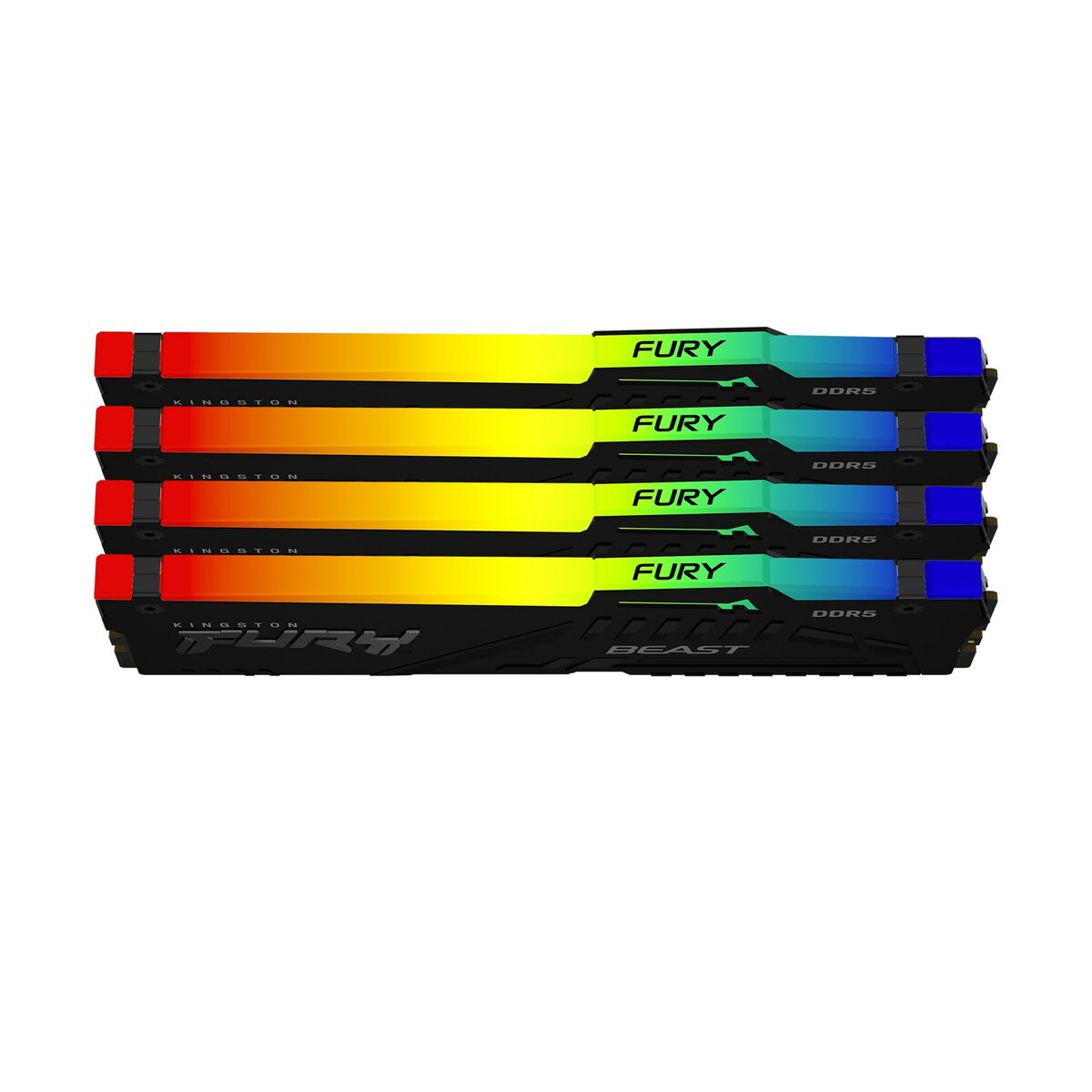 KINGSTON FURY Beast 128Go 5600MT/s DDR5 CL40 DIMM Kit of 4 RGB XMP