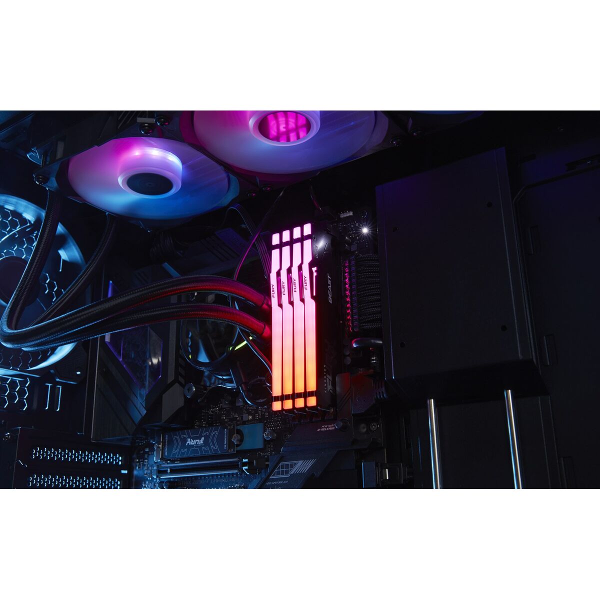 KINGSTON FURY Beast 128Go 5600MT/s DDR5 CL40 DIMM Kit of 4 RGB XMP