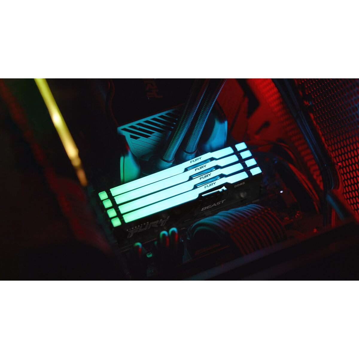 KINGSTON FURY Beast 128Go 5600MT/s DDR5 CL40 DIMM Kit of 4 RGB XMP