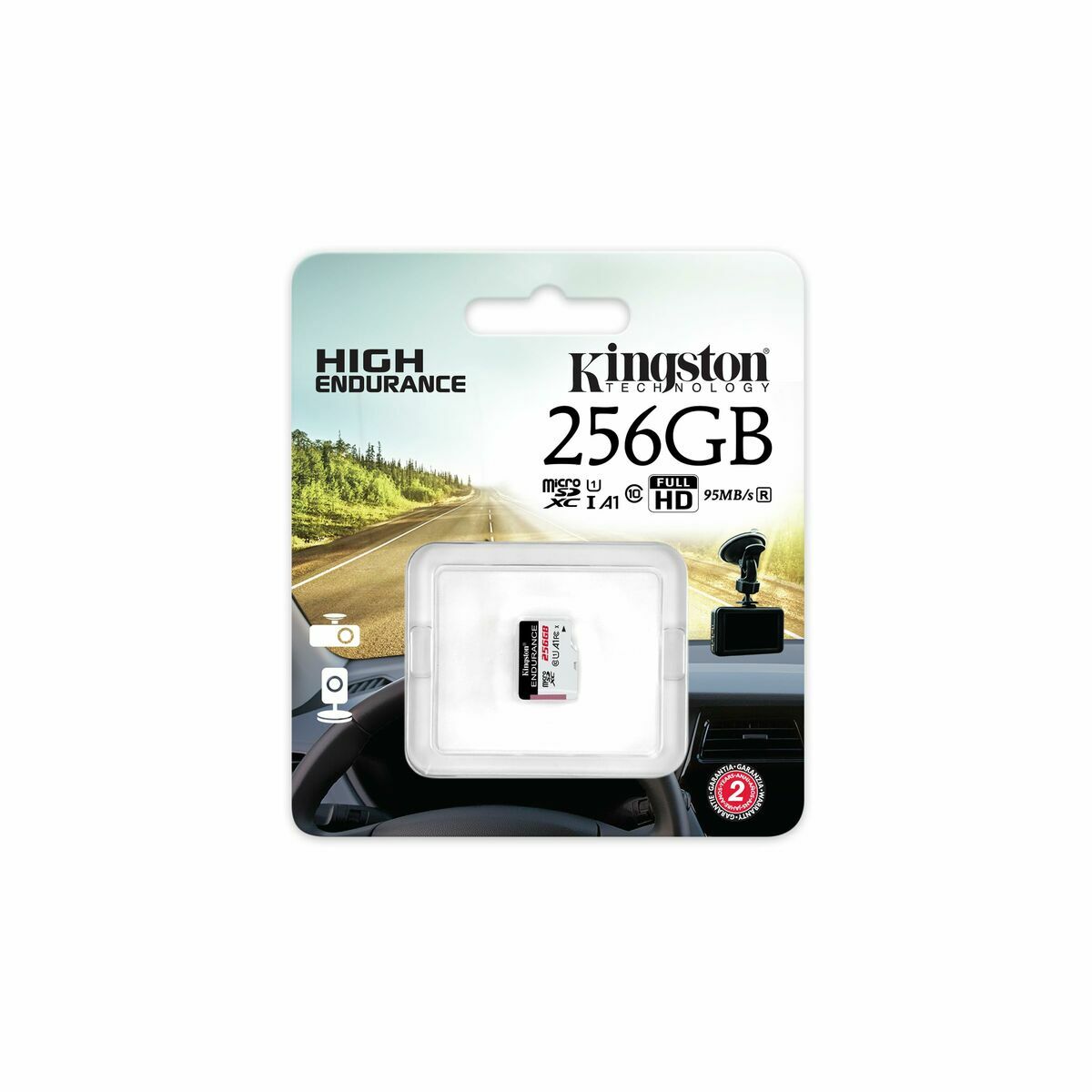 KINGSTON 256Go microSDXC Endurance 95R/45W C10 A1 UHS-I Card Only