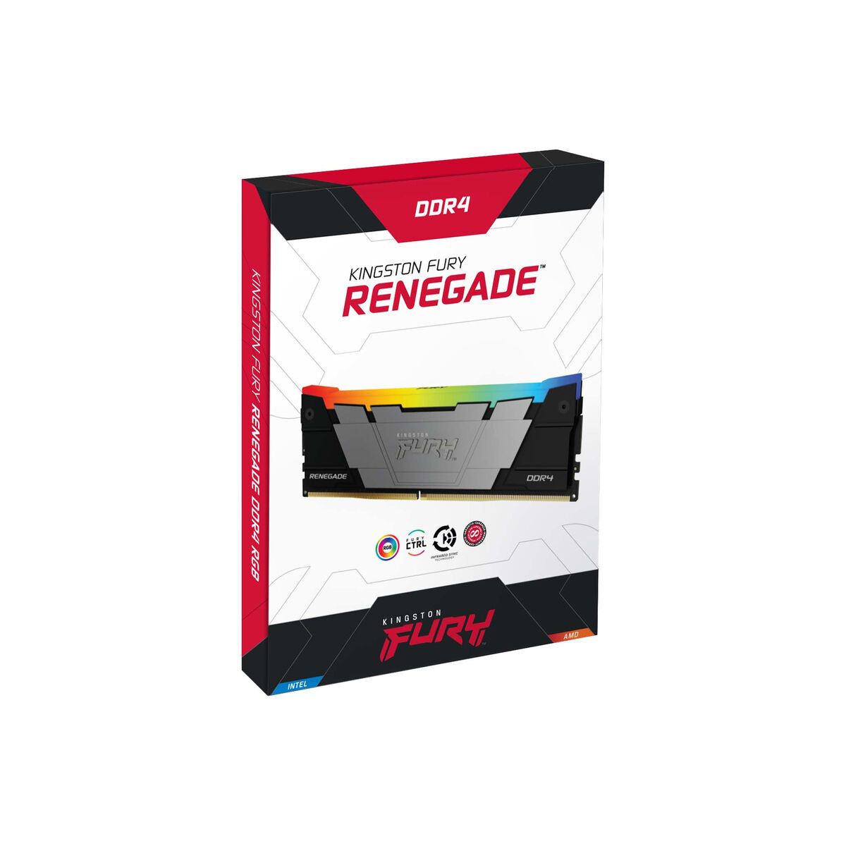 KINGSTON 8Go 4000MT/s DDR4 CL19 DIMM FURY Renegade RGB