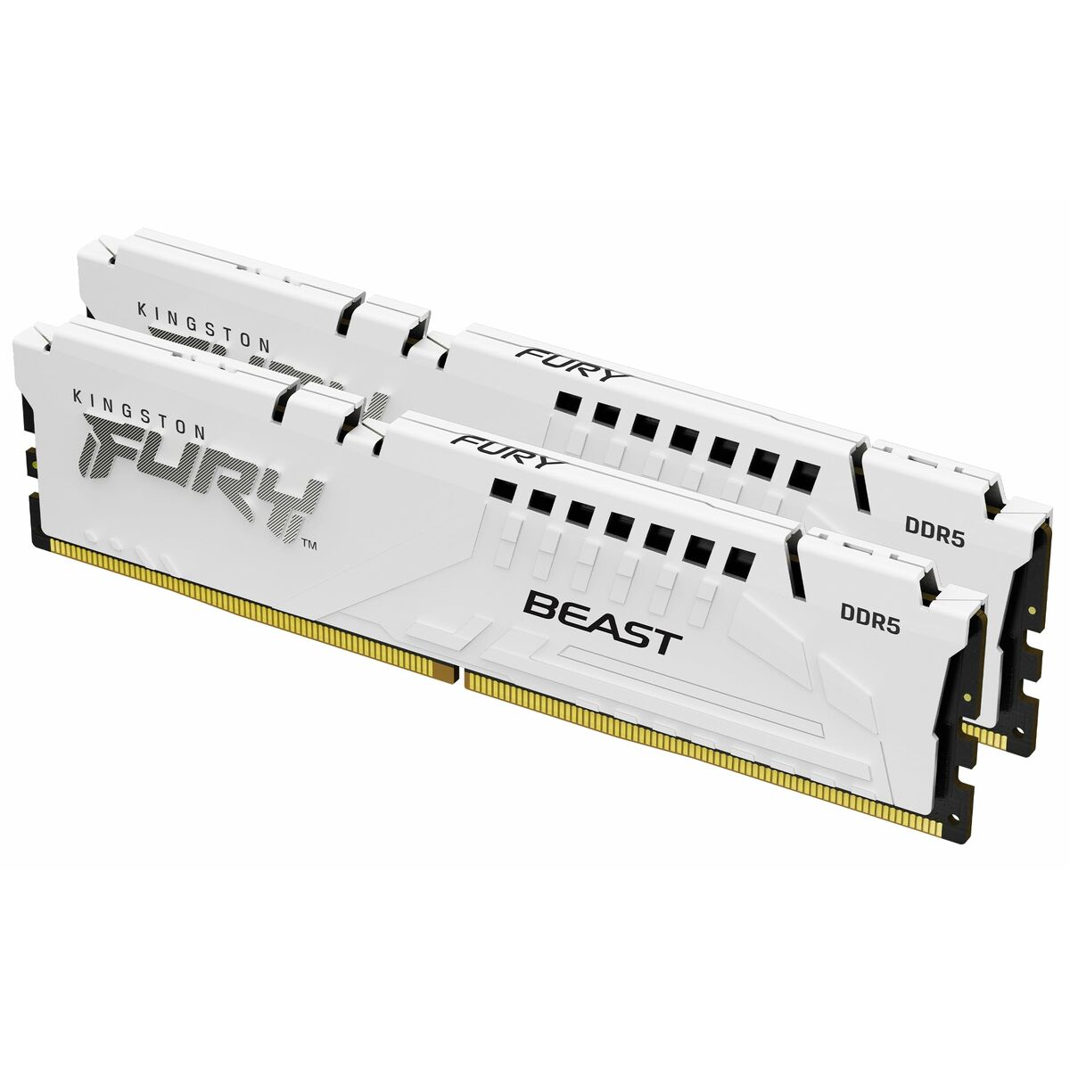KINGSTON 32Go 6400MT/s DDR5 CL32 DIMM Kit of 2 FURY Beast White EXPO