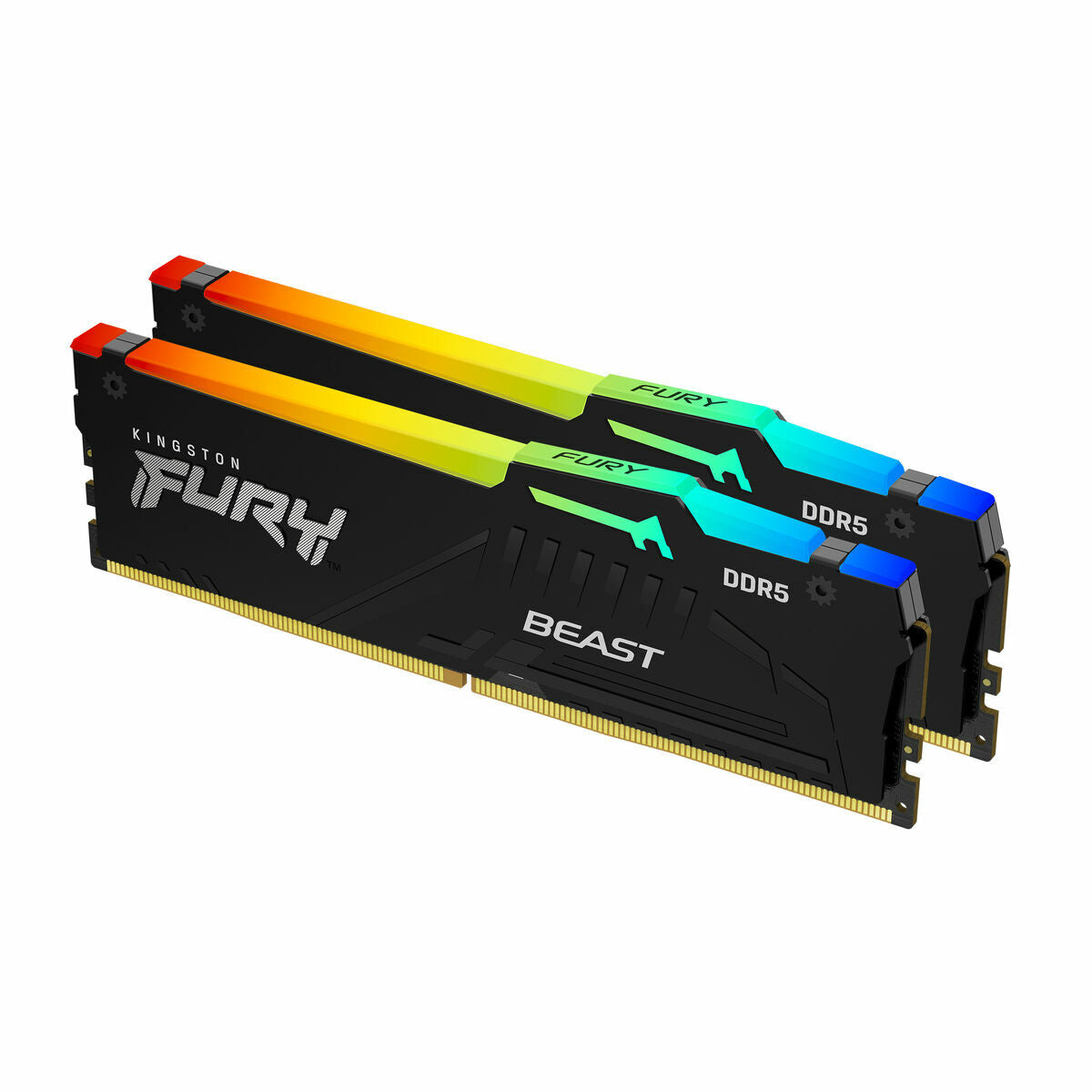 KINGSTON 32Go 6000MT/s DDR5 CL30 DIMM Kit of 2 FURY Beast RGB EXPO