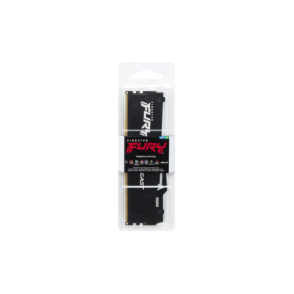 KINGSTON 16Go 6000MT/s DDR5 CL30 DIMM FURY Beast RGB EXPO