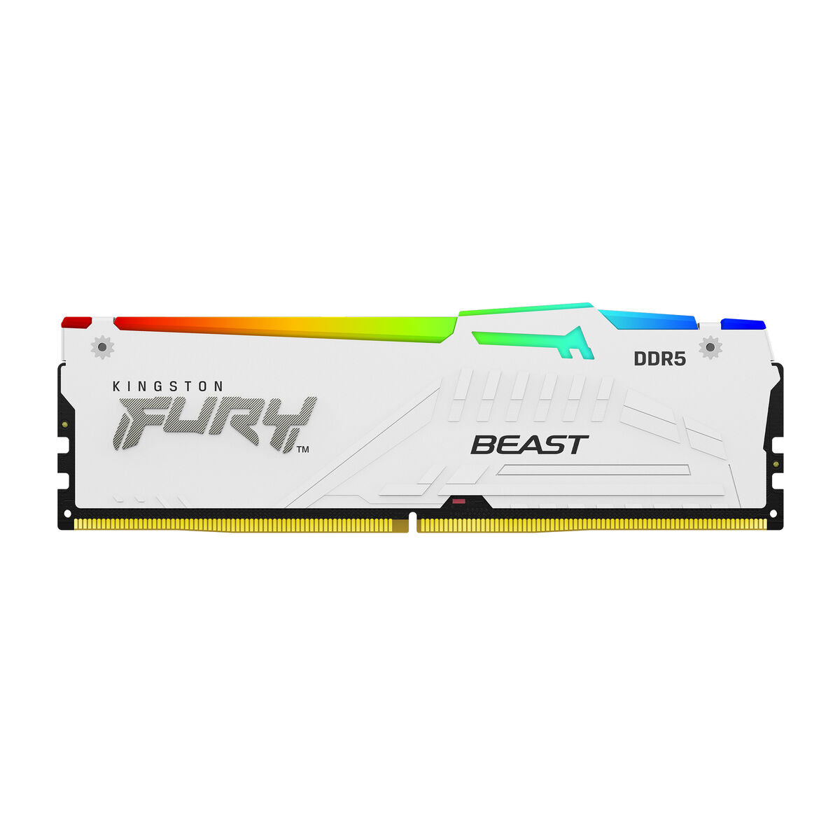 KINGSTON 32Go 6400MT/s DDR5 CL32 DIMM FURY Beast White RGB EXPO