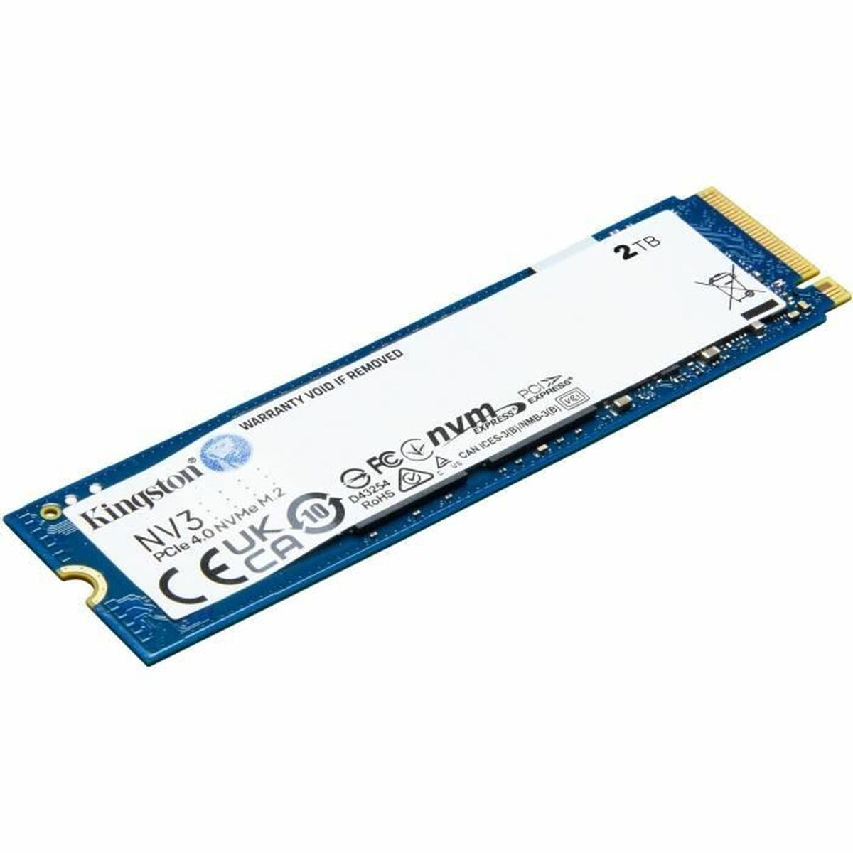 KINGSTON 2000Go NV3 M.2 2280 PCIe 4.0 NVMe SSD