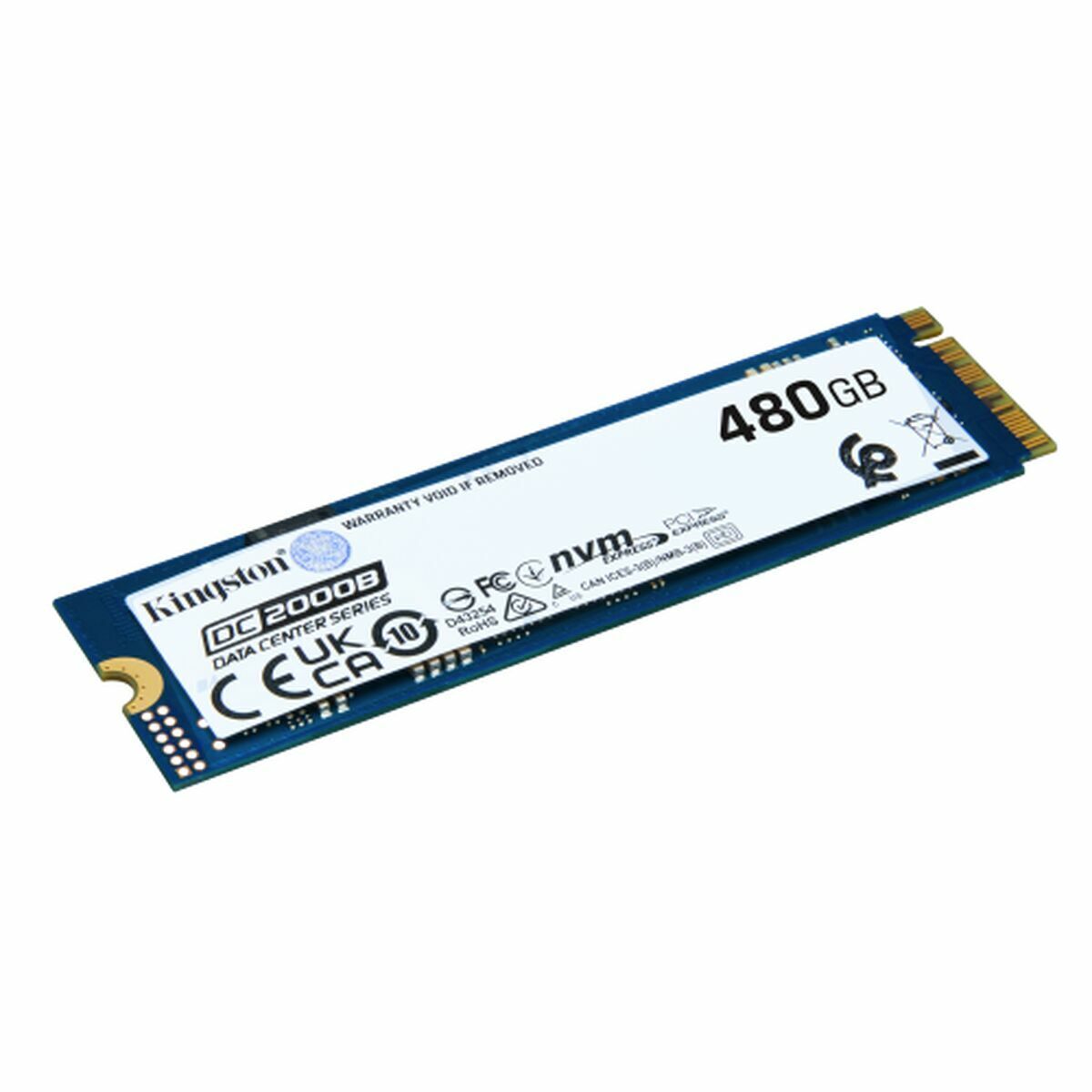 KINGSTON 480Go DC2000B PCIe 4.0 M.2 2280 Enterprise SSD