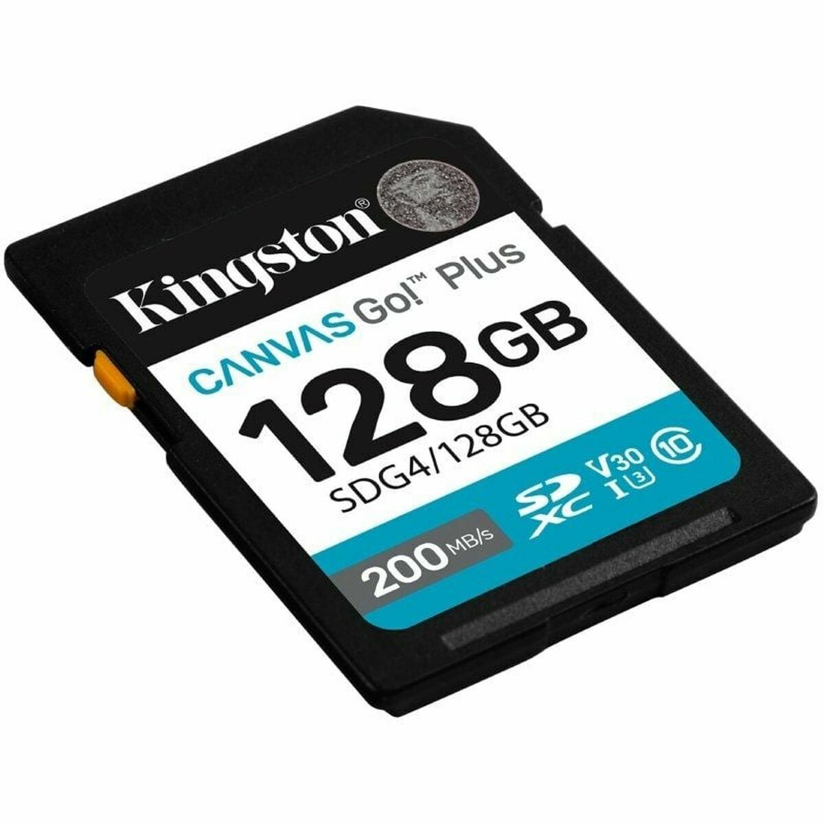 KINGSTON 128Go SDXC Canvas Go Plus Gen4 200Mo/s C10 UHS-I U3 V30