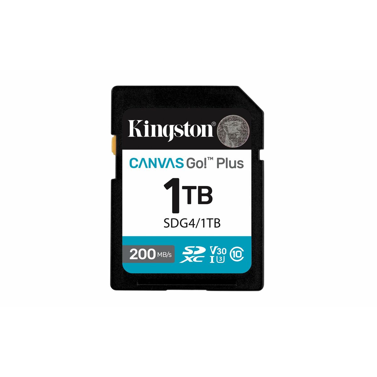 KINGSTON 1To SDXC Canvas Go Plus Gen4 200Mo/s C10 UHS-I U3 V30