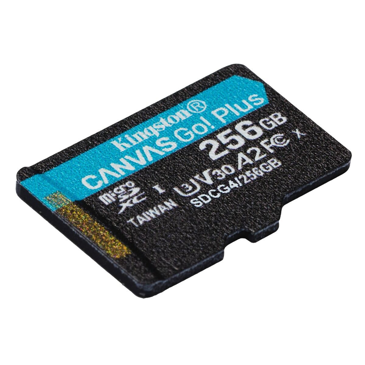 KINGSTON 256Go microSDXC Canvas Go Plus Gen4 200R A2 U3 Single Pack w/o ADP