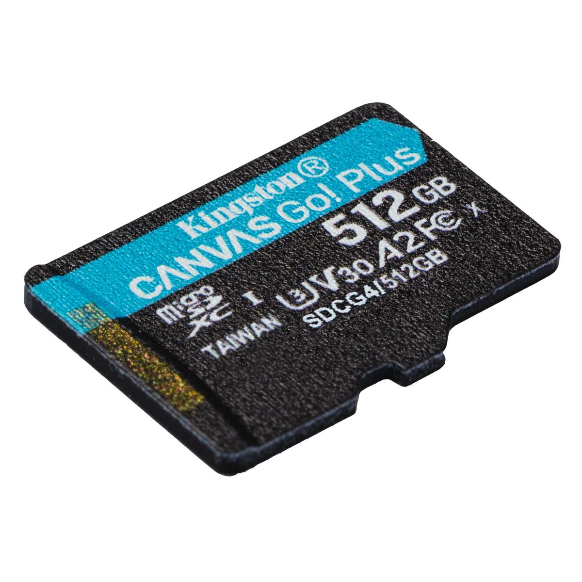 KINGSTON 512Go microSDXC Canvas Go Plus Gen4 200R A2 U3 Single Pack w/o ADP