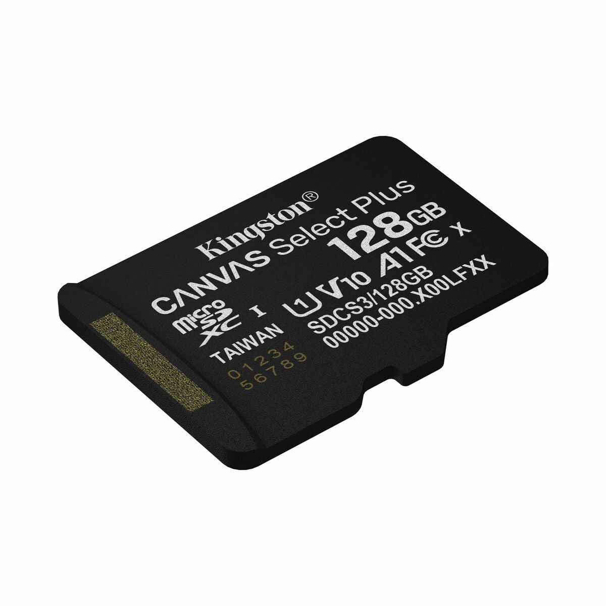 KINGSTON Canvas Select Plus Carte mémoire microSDXC 128Go Gen3 150R A1 Adaptateur SD Non Inclus