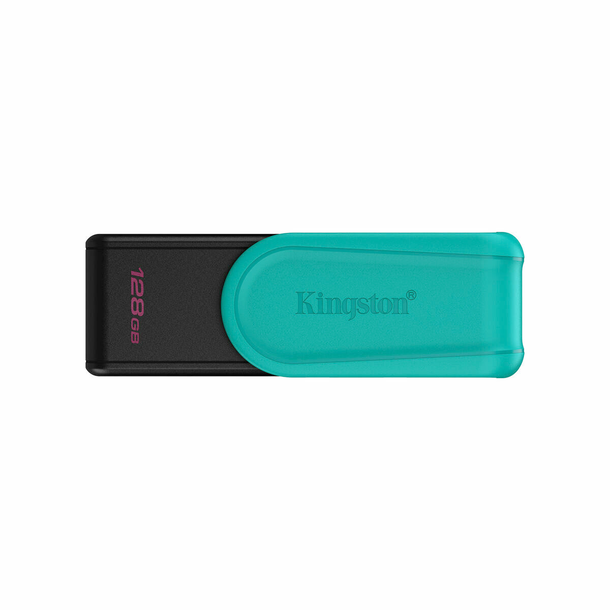 KINGSTON 128Go Portable USB 3.2 Gen 1 DataTraveler Exodia S Black/Turquoise