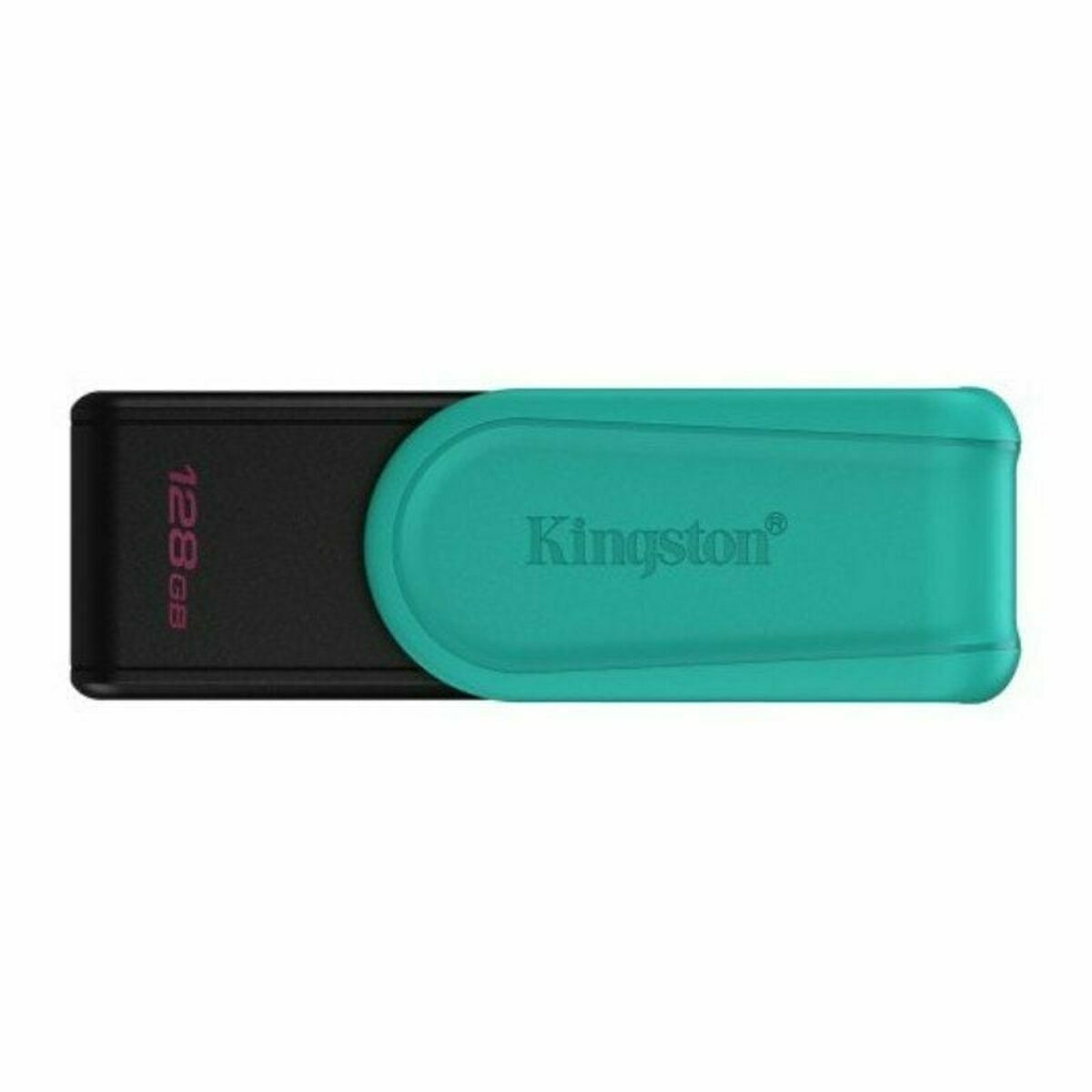 KINGSTON 128Go Portable USB 3.2 Gen 1 DataTraveler Exodia S Black/Turquoise