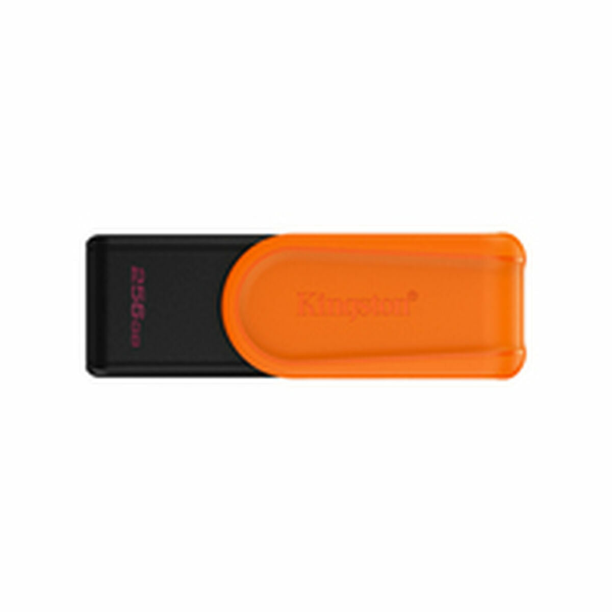 KINGSTON 256Go Portable USB 3.2 Gen 1 DataTraveler Exodia S Black/Orange