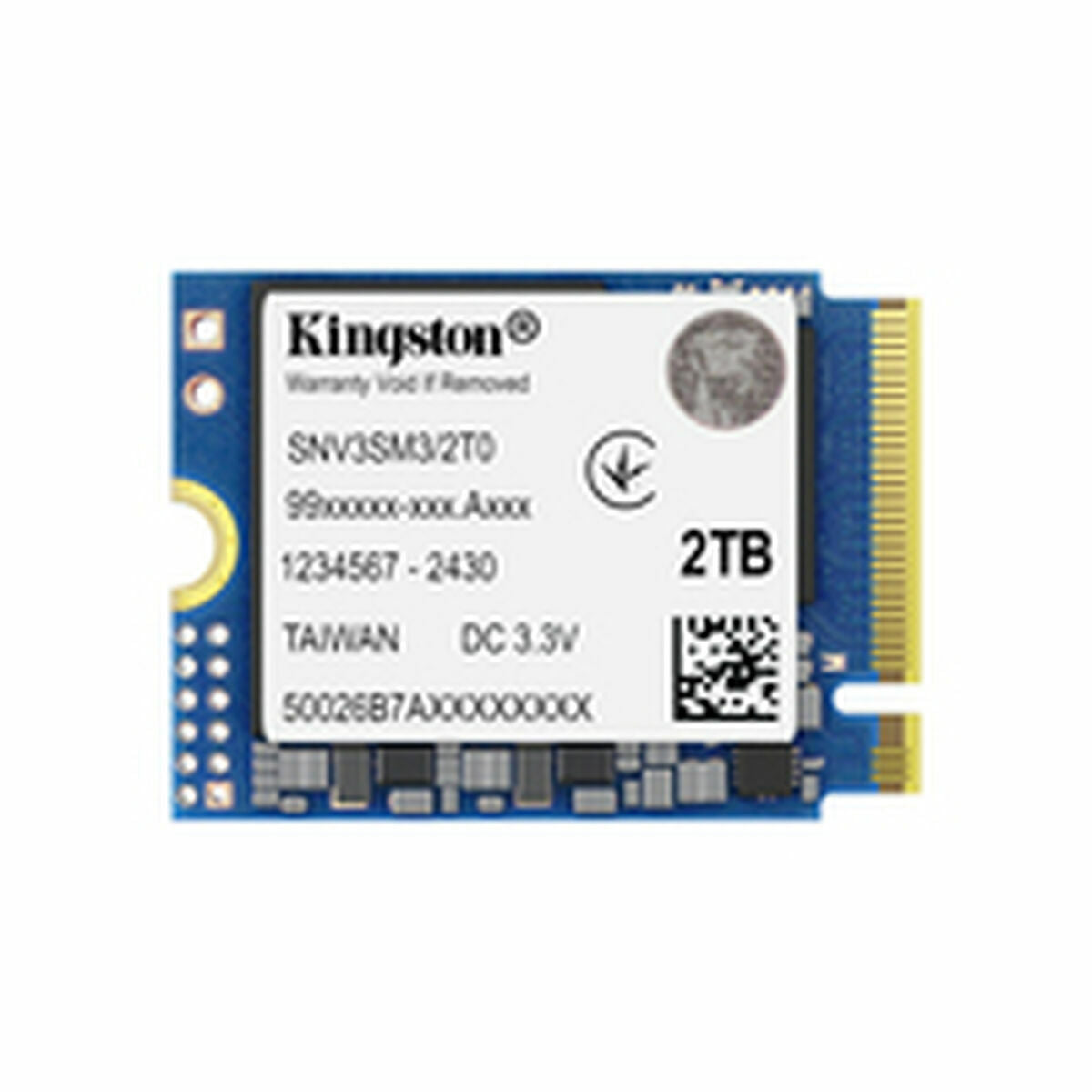 KINGSTON 2000Go NV3 M.2 2230 PCIe 4.0 NVMe SSD