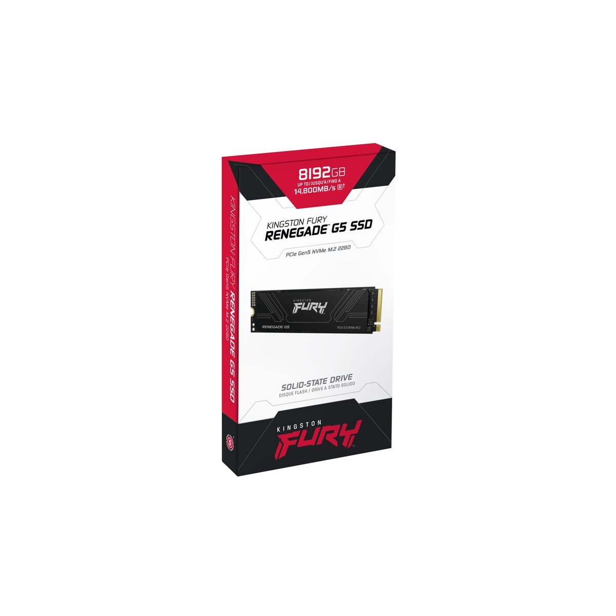 KINGSTON 8192Go Kingston FURY Renegade G5 PCIe 5.0 M.2 NVMe SSD