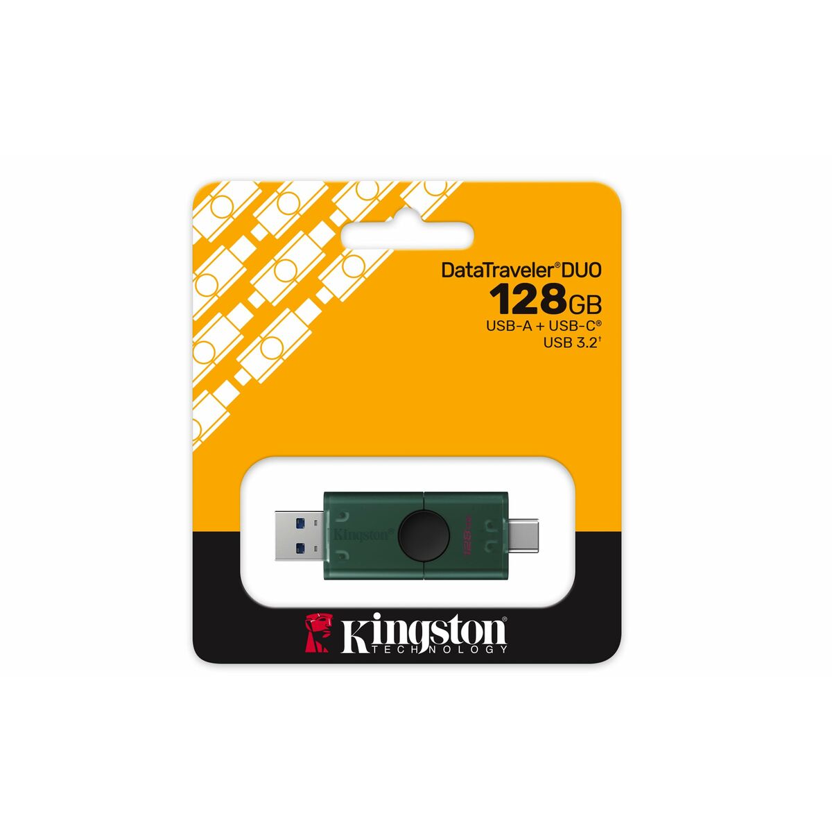 KINGSTON DataTraveler DuoG2 128Go USB-A + USB-C 3.2 Gen 1