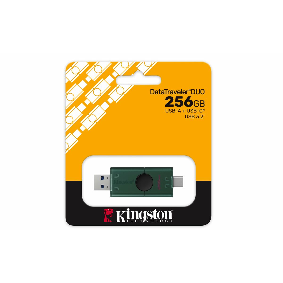 KINGSTON DataTraveler DuoG2 256Go USB-A + USB-C 3.2 Gen 1
