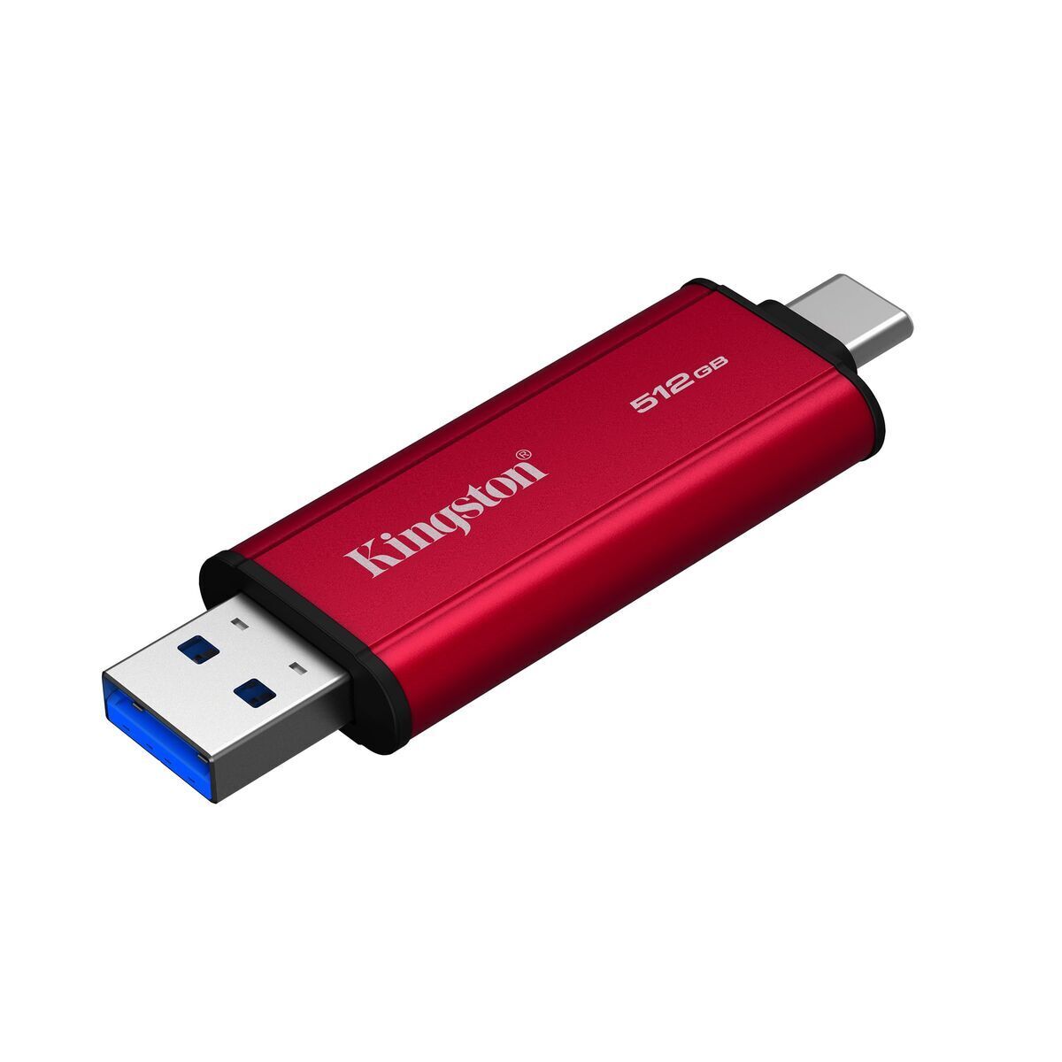 KINGSTON 512Go Dual USB-A/C Portable SSD Up to 1050Mo/s USB 3.2 Gen 2