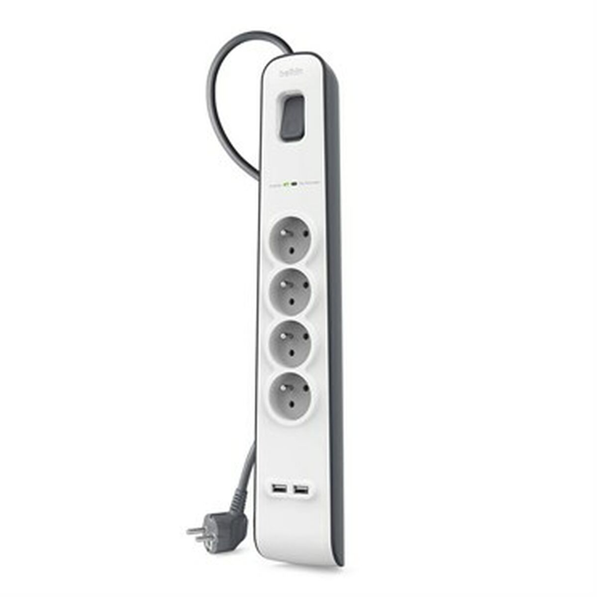 BELKIN Multiprise/Parafoudre 4 Prises 2 Ports USB