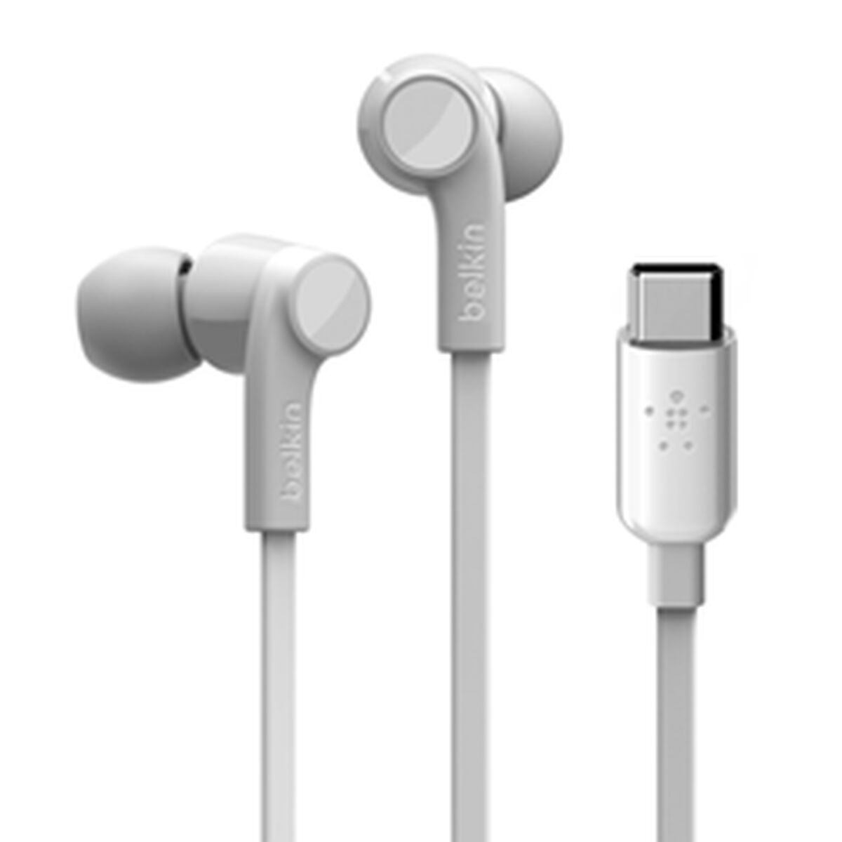 BELKIN SOUNDFORM - Headphones with USB-C Connector White