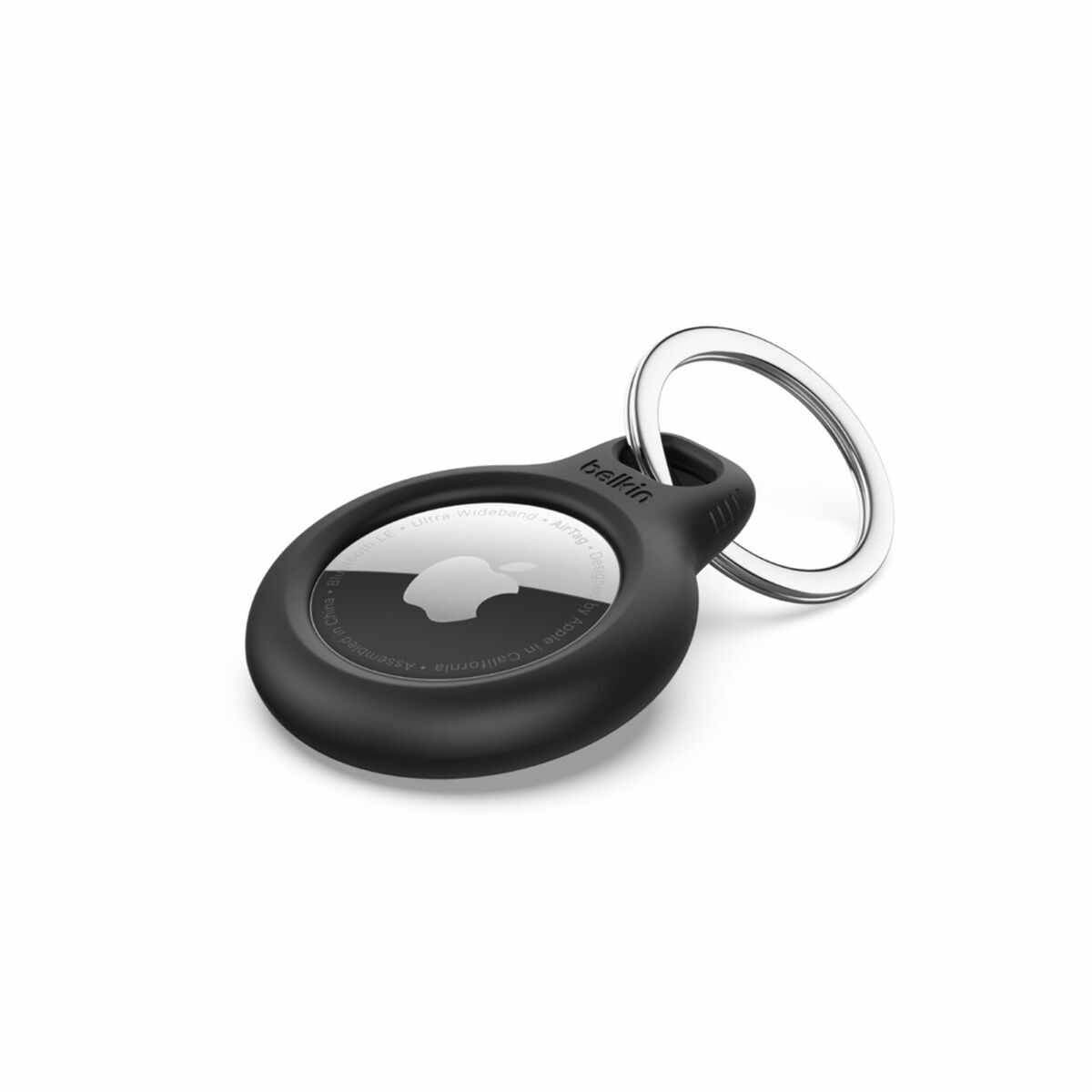 BELKIN Airtag Protection avec porte-clés Noir