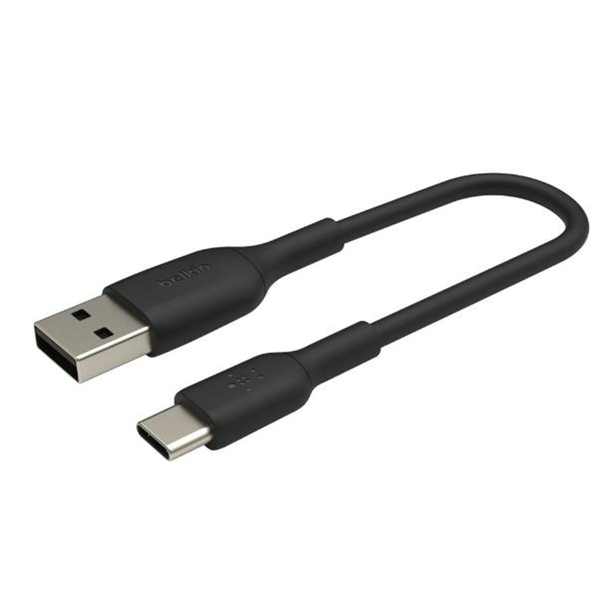 BELKIN BOOST CHARGE USB-A to USB-C Cable PVC 0.15M Black