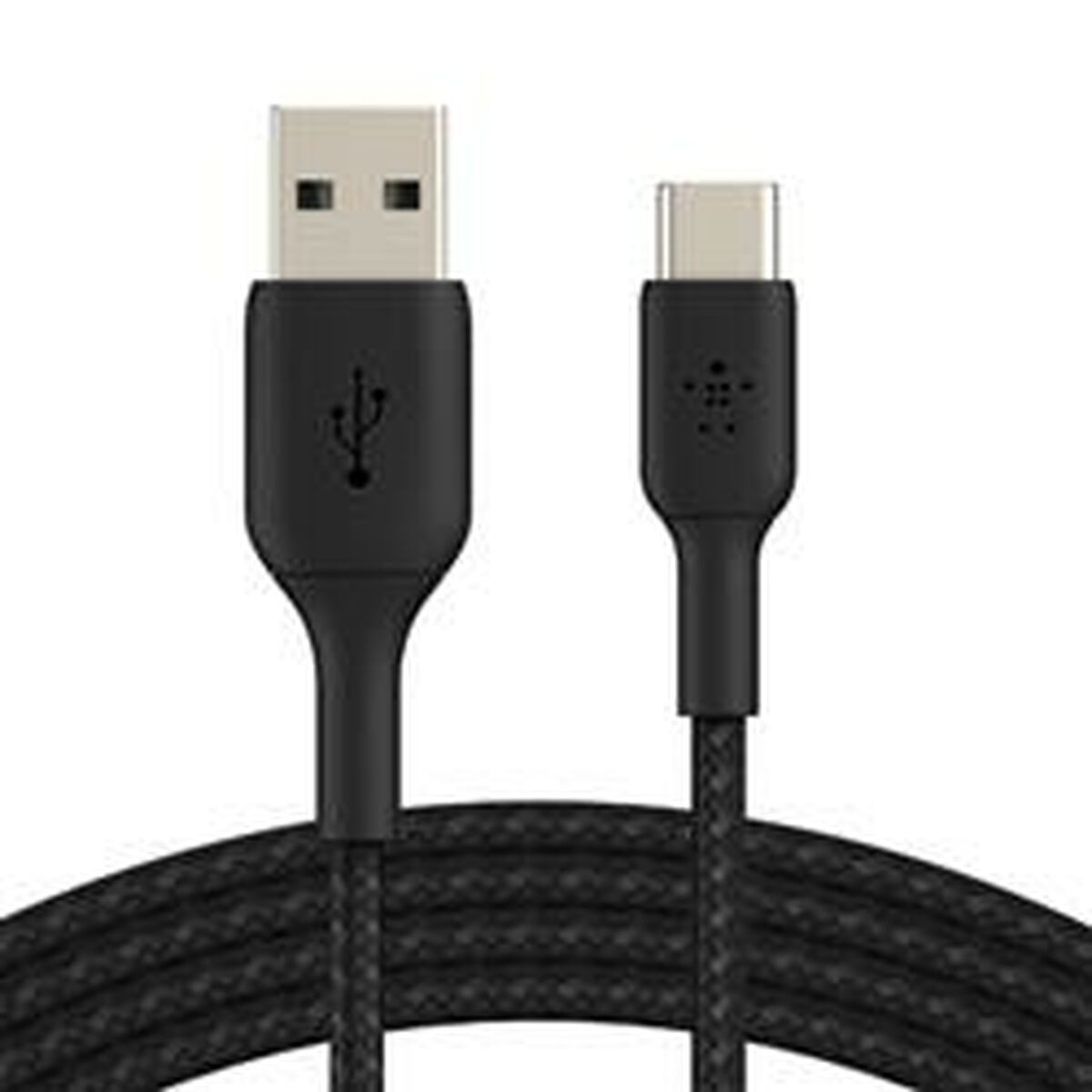 BELKIN BOOST CHARGE USB-A to USB-C Cable Braided 2M Black