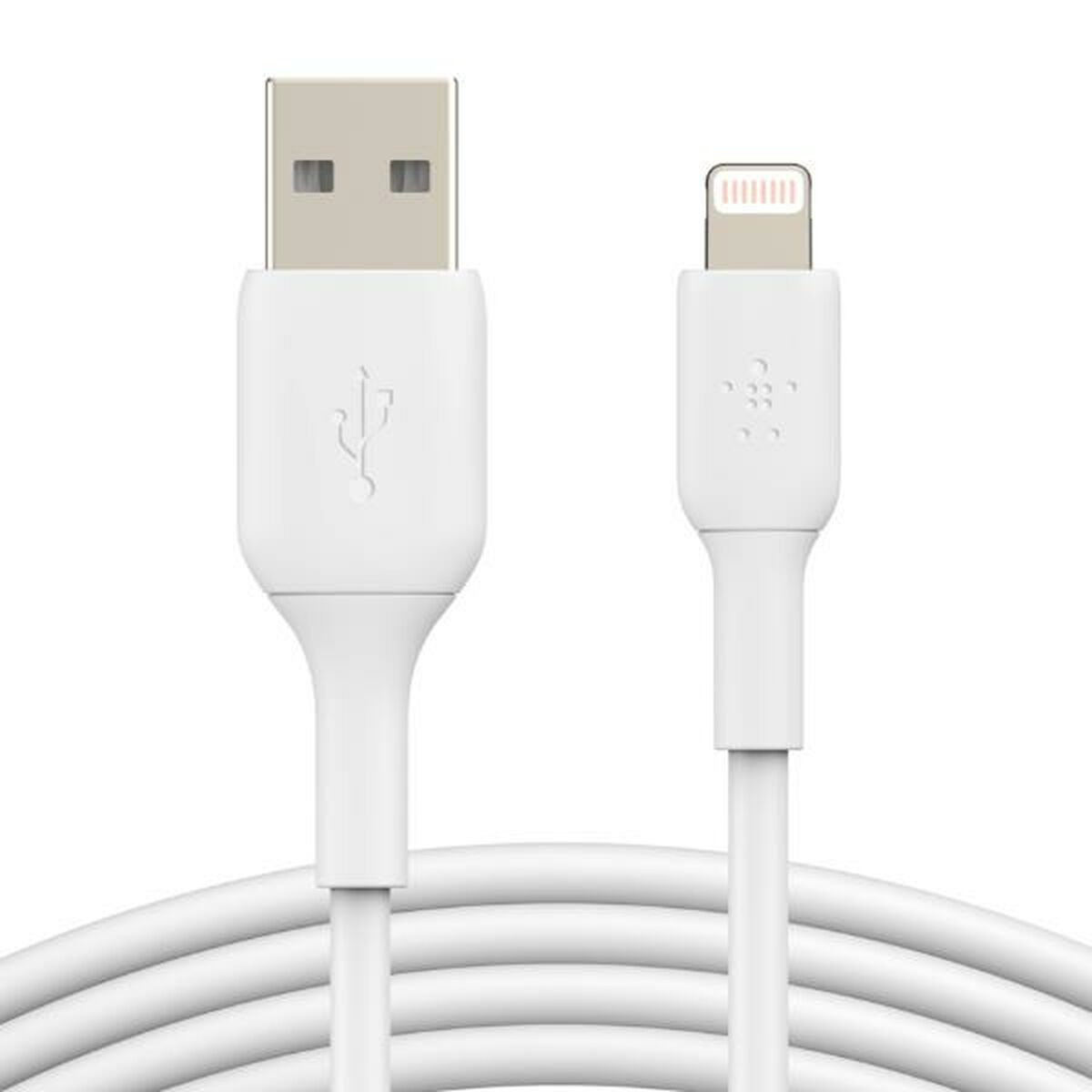 BELKIN BOOST CHARGE USB-A to Lightning Cable PVC 2M White