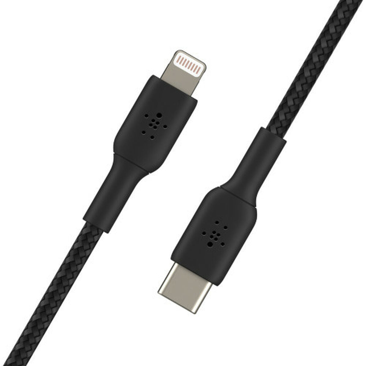 BELKIN BOOST CHARGE USB-C to Lightning Cable Braided 2M Black
