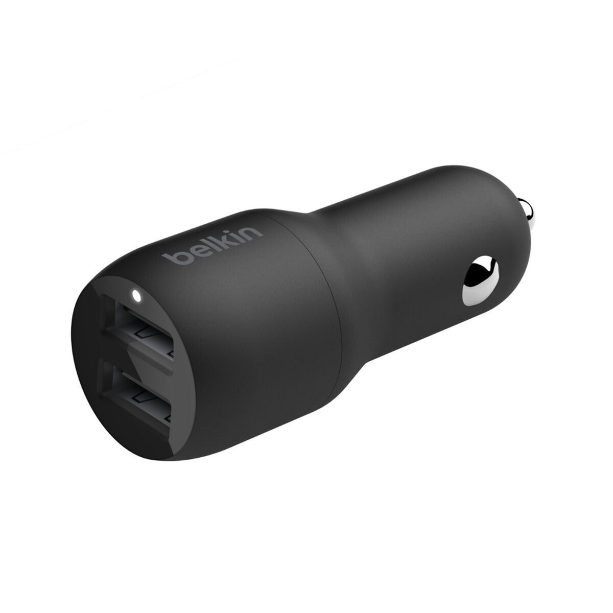 BELKIN BOOST CHARGE 24W 12w x 2 USB-A Dual Car Charger Black
