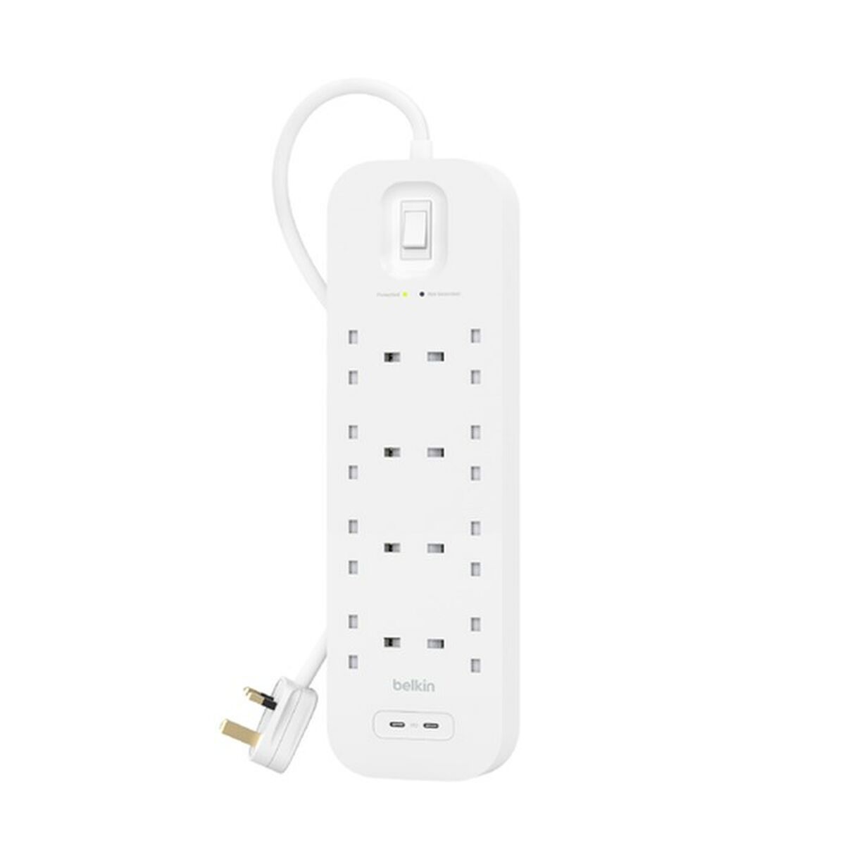 BELKIN Surge Protection with USB C 8 Outlet Dual USB C 30w PD